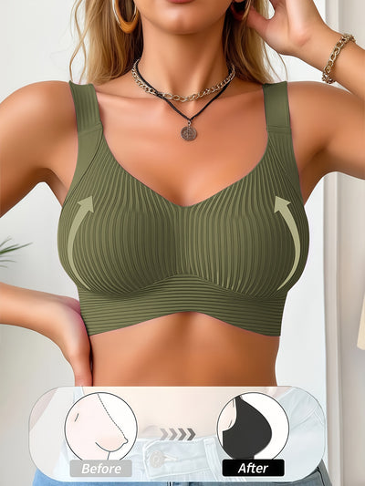 Ayla | Seamless Sports Bra with Adjustable Straps