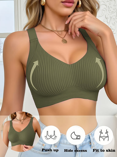 Ayla | Seamless Sports Bra with Adjustable Straps