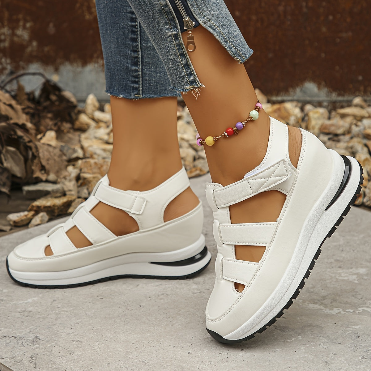 Nouvelle | Orthopedic Platform Sandals (50% OFF)