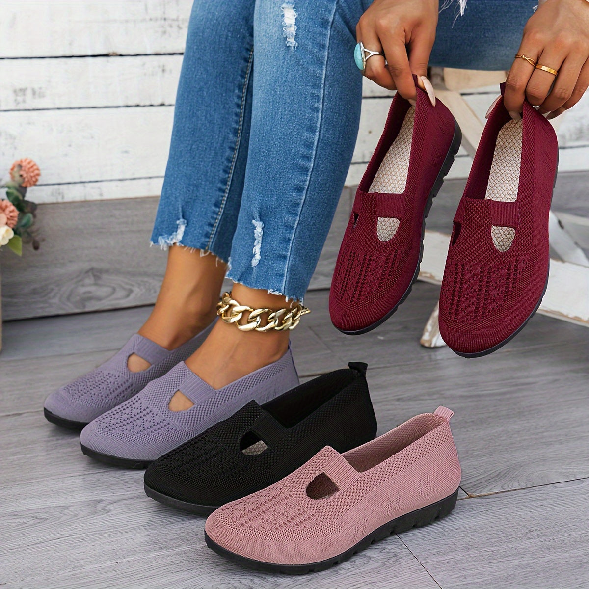 Mila | Breathable Slip-On Shoes for Women (50% OFF)