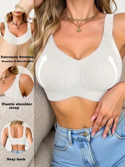 Ayla | Seamless Sports Bra with Adjustable Straps