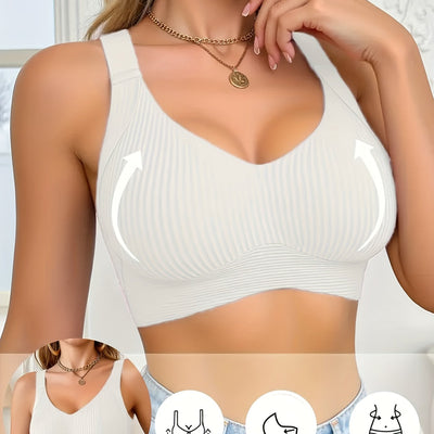 Ayla | Seamless Sports Bra with Adjustable Straps