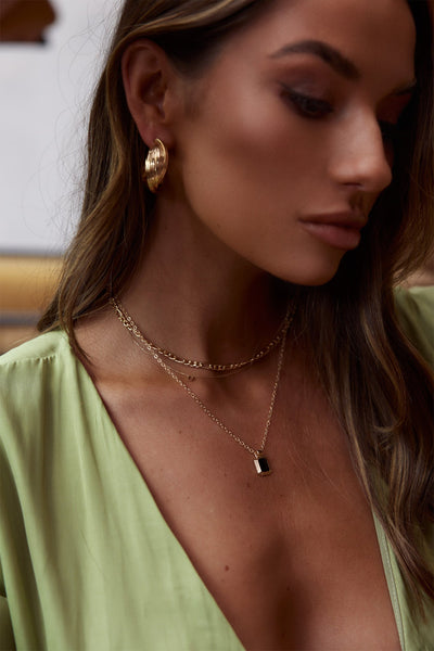 Celia Gold Hoops