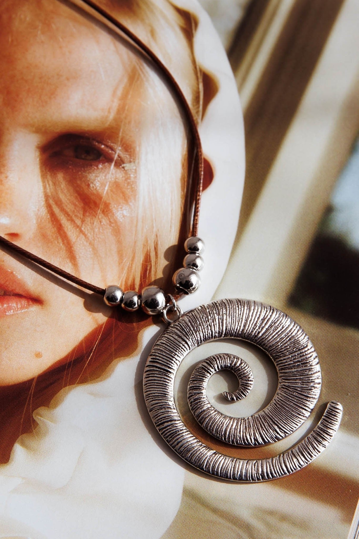 Coolum Pendant Necklace Silver