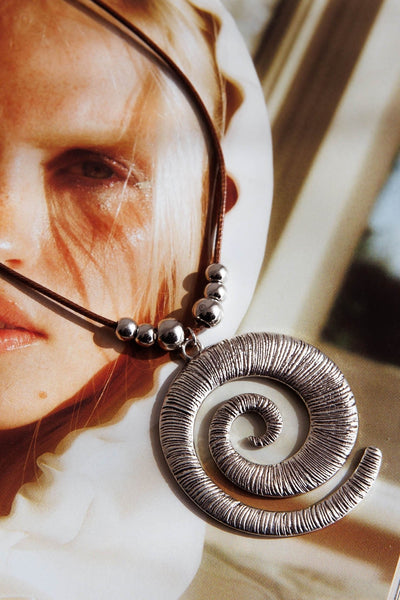 Coolum Pendant Necklace Silver