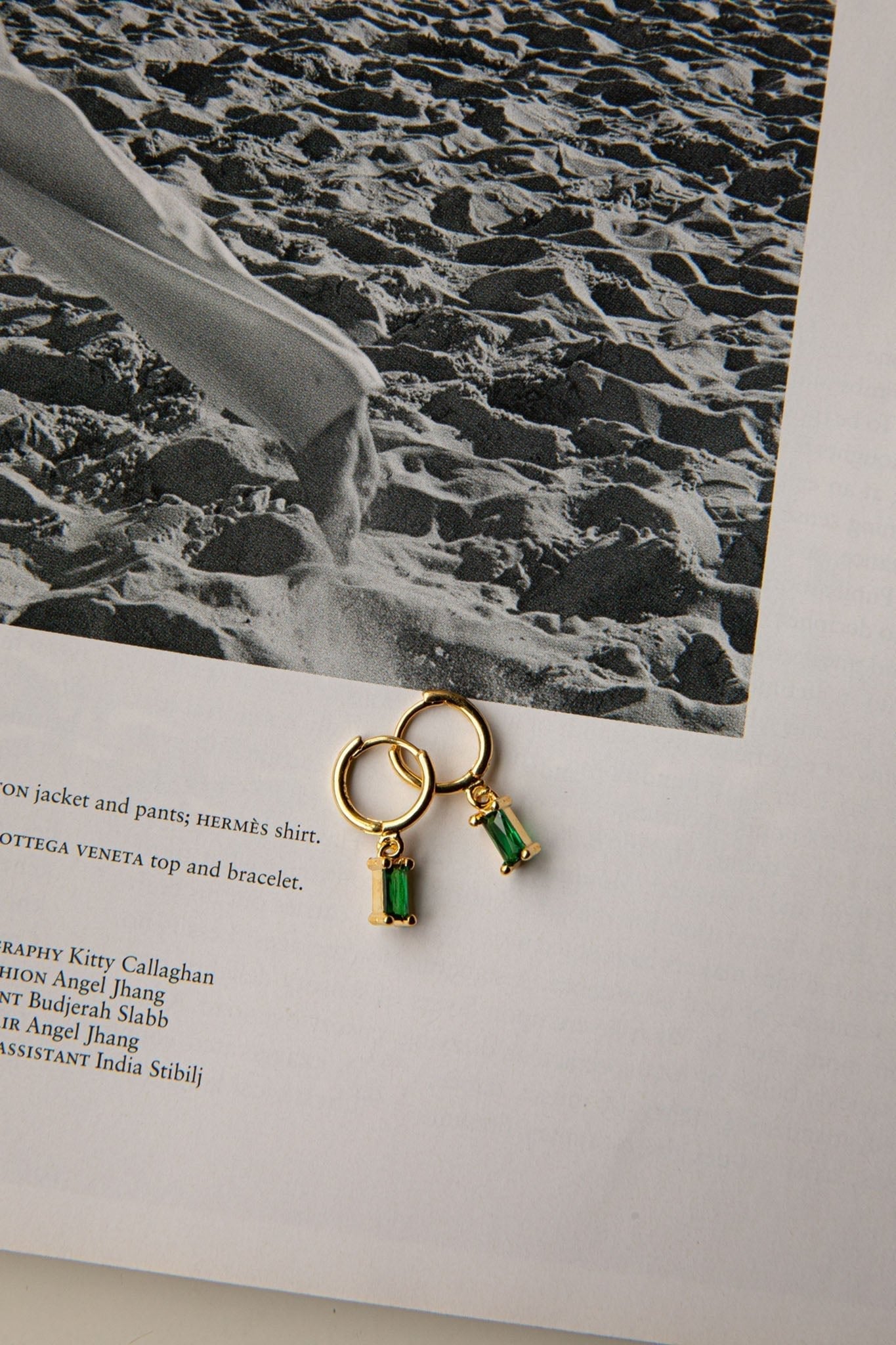 Diamante d'Avril Teal Earrings