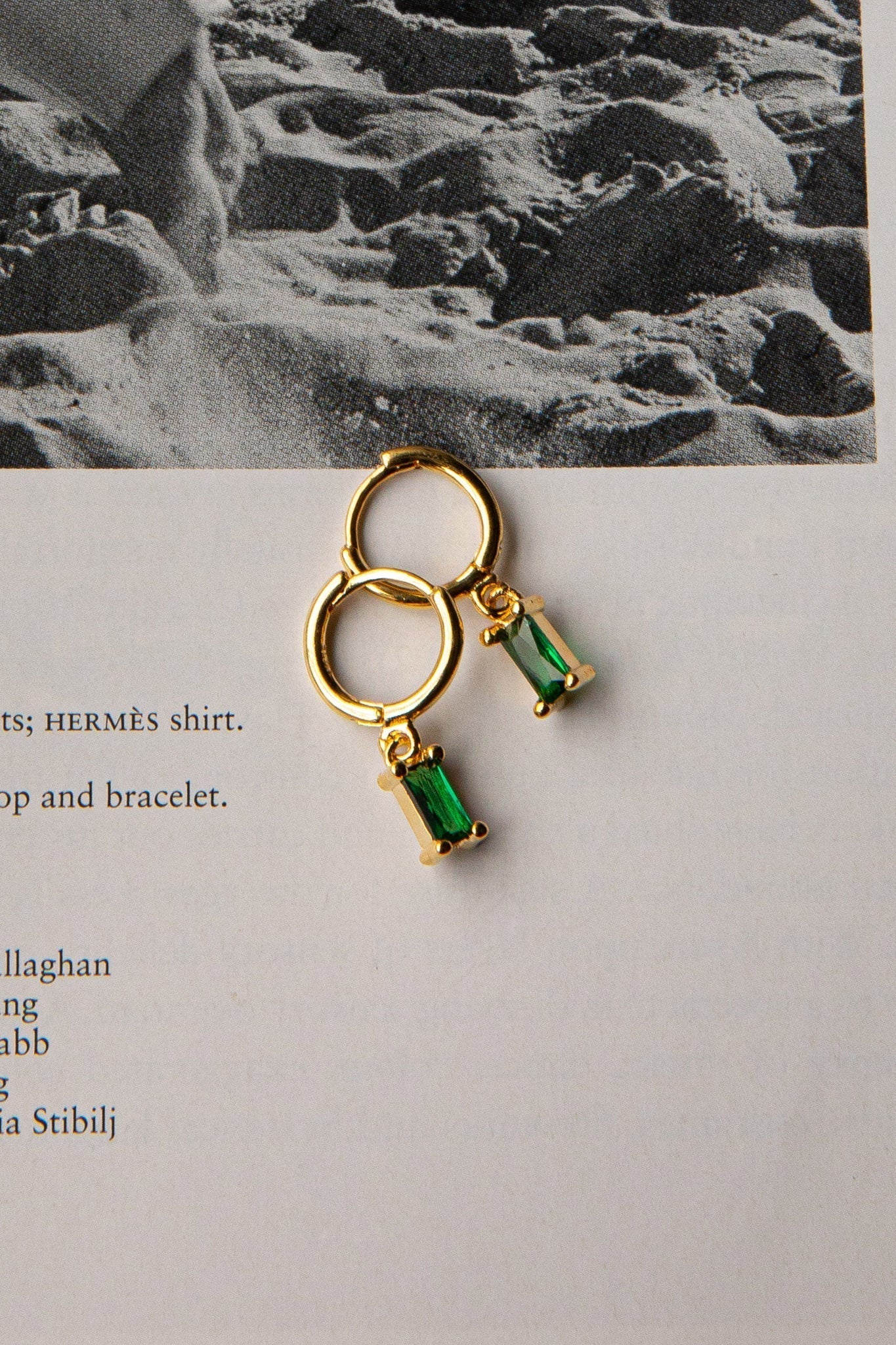 Diamante d'Avril Teal Earrings