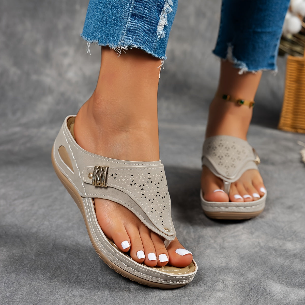 Addison | Comfortable Women’s Wedge Sandals (50% OFF)