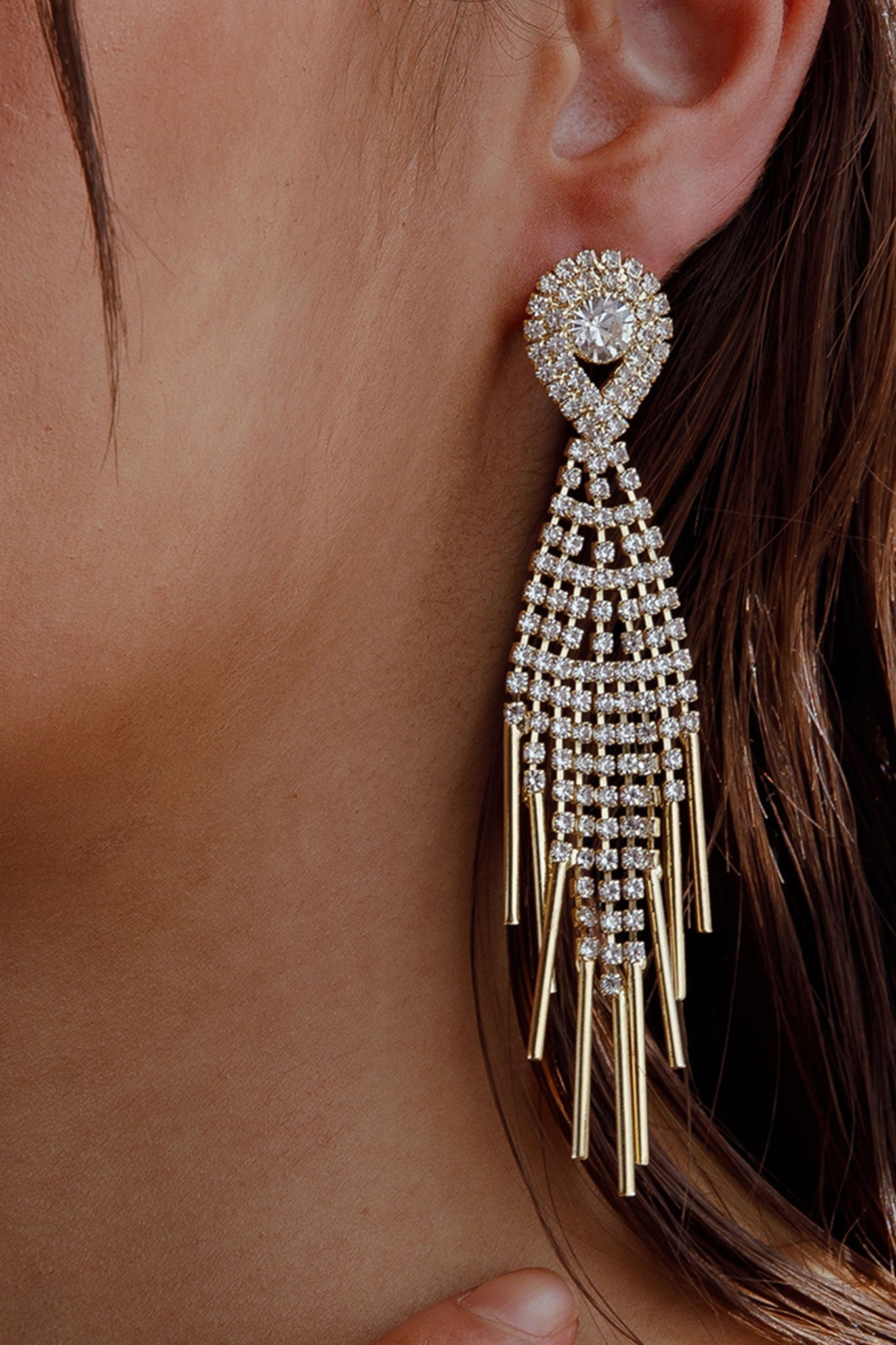 Fringe Earrings Ambrosia Gold