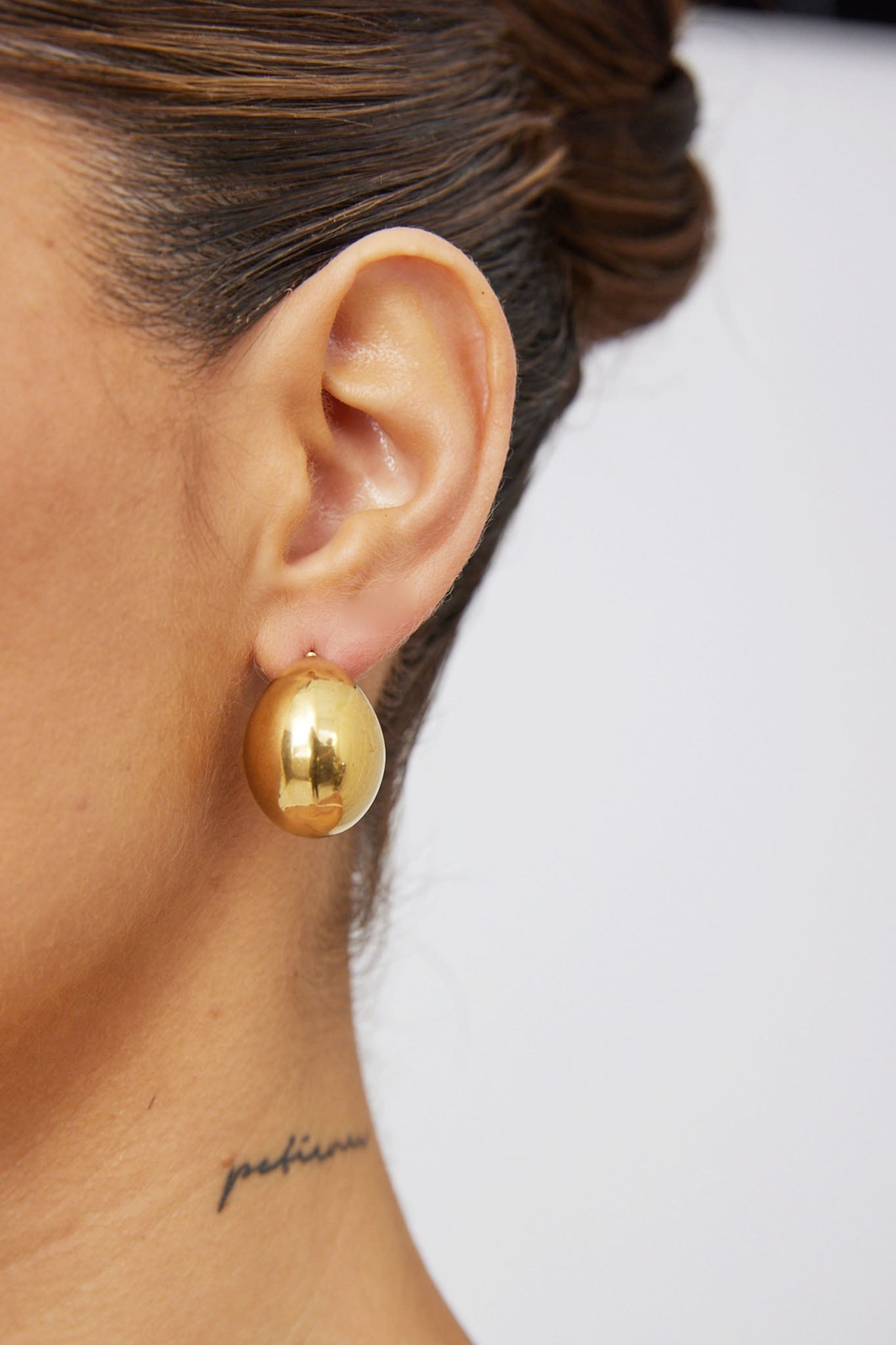 Gold Arabia Hoops