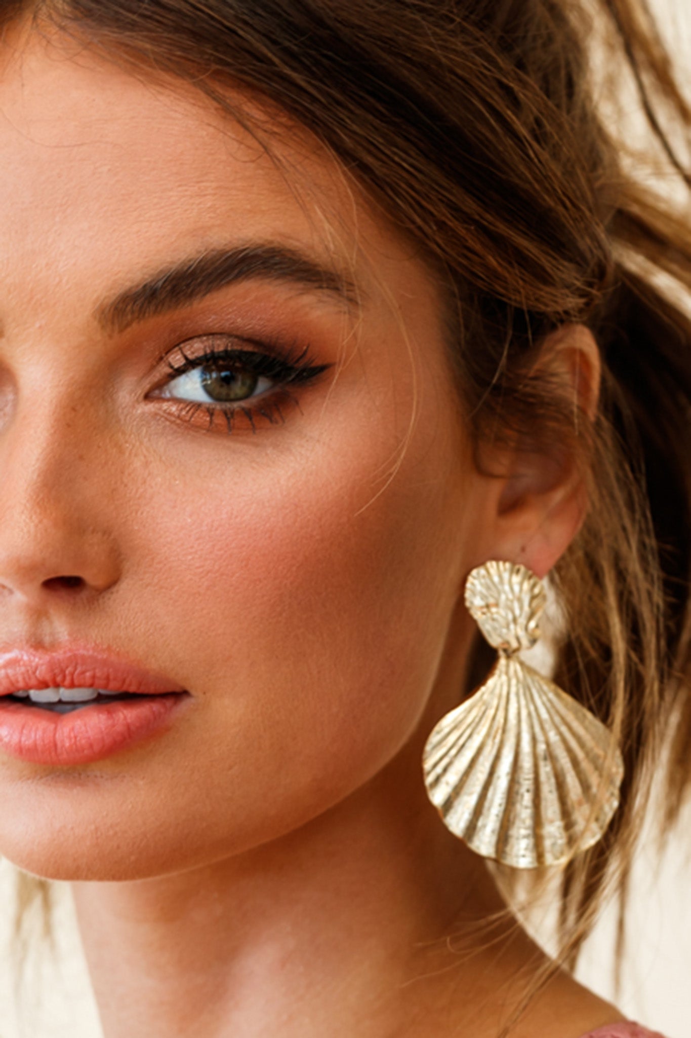 Golden Calliope Earrings