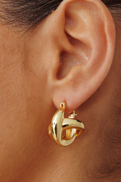 Golden Jetset Hoops