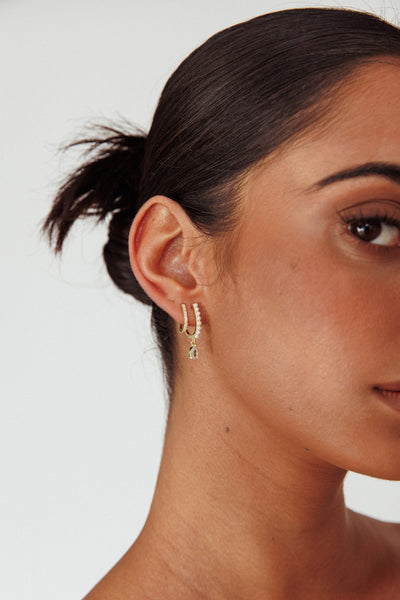 Illusion Double Piercing Dawn Earrings