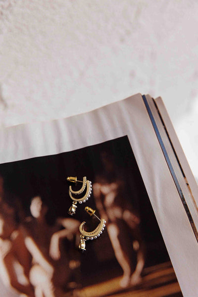 Illusion Double Piercing Dawn Earrings