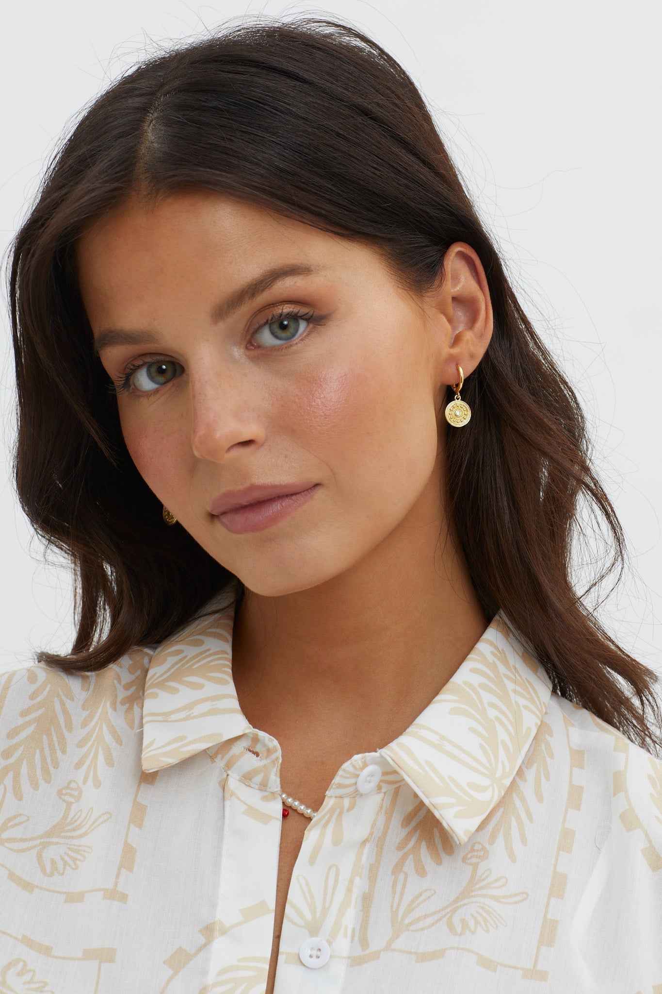 Inca Gold Hanging Earrings
