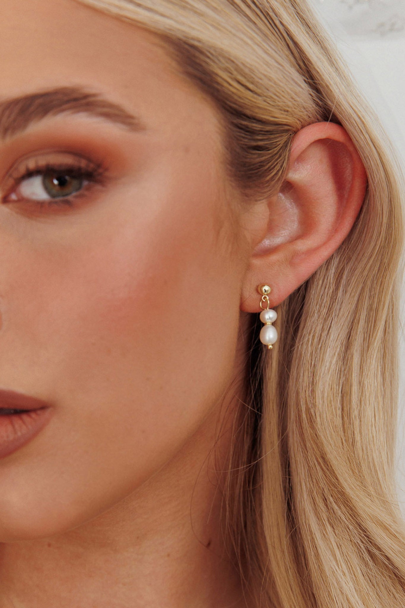 Julia Or Earrings with Pearls