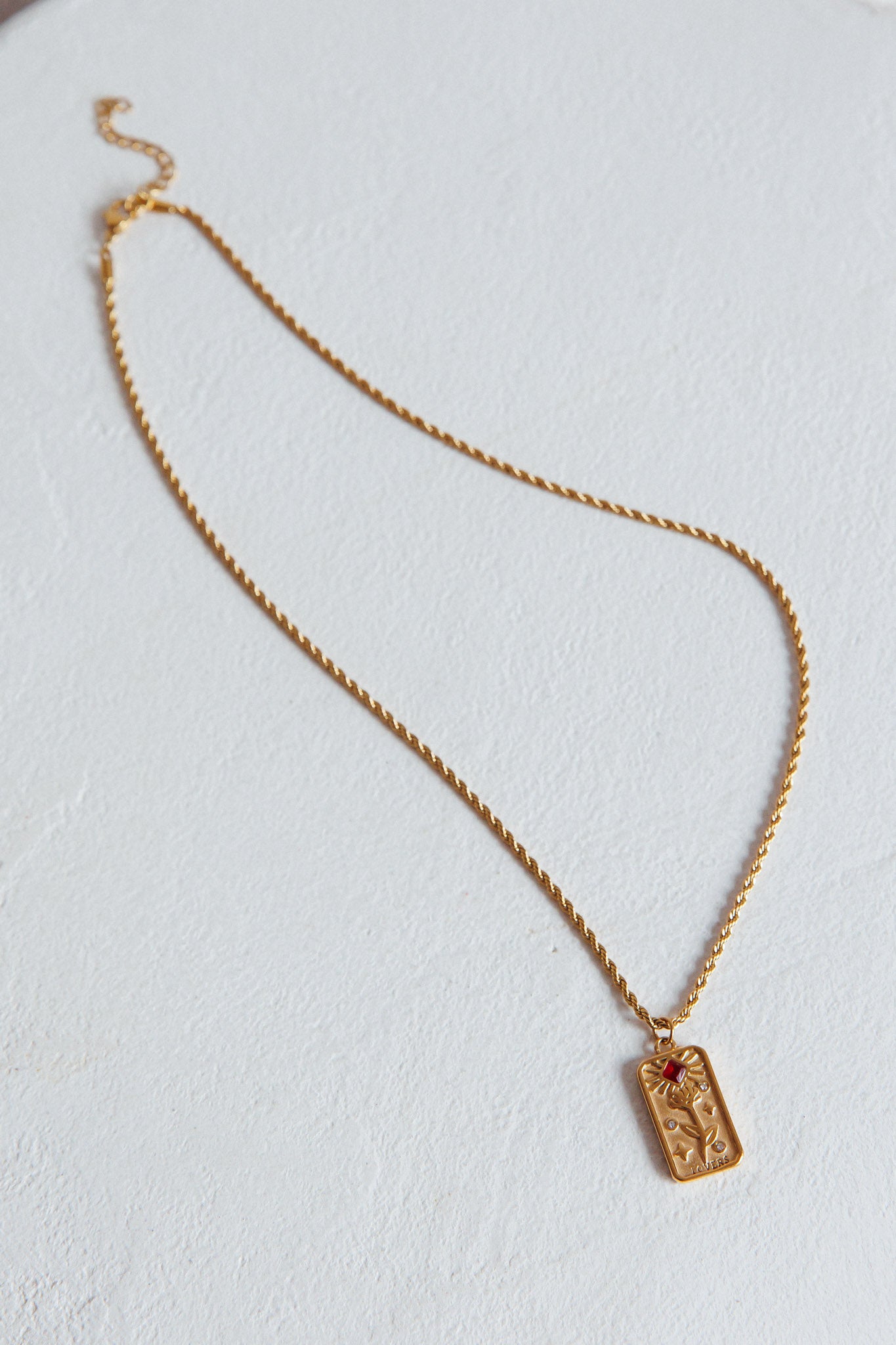 Ida Gold Pendant Necklace