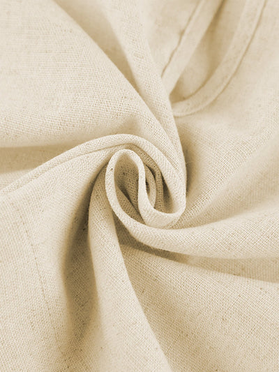 Linen Two-Piece Wide Trouser Set