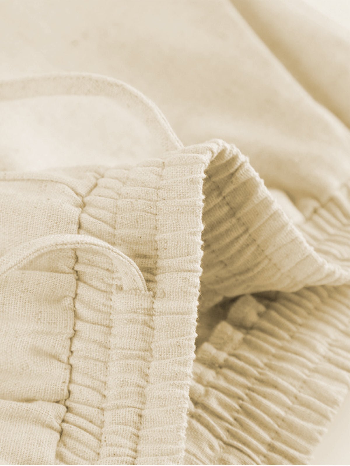 Linen Two-Piece Wide Trouser Set