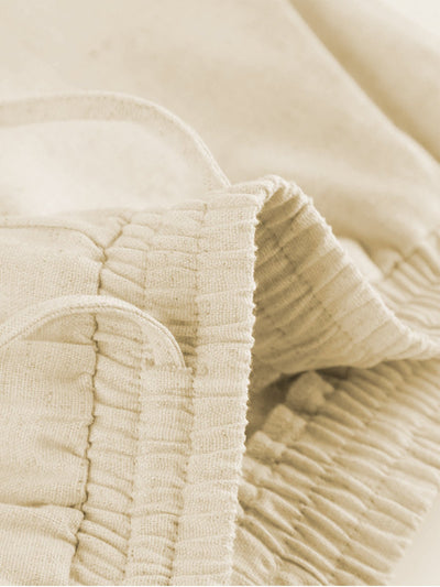 Linen Two-Piece Wide Trouser Set