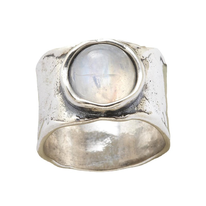 Moonstone Ring in Silver