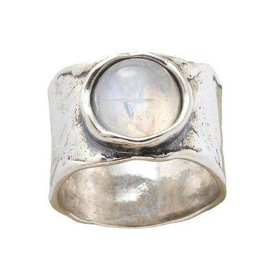 Moonstone Ring in Silver