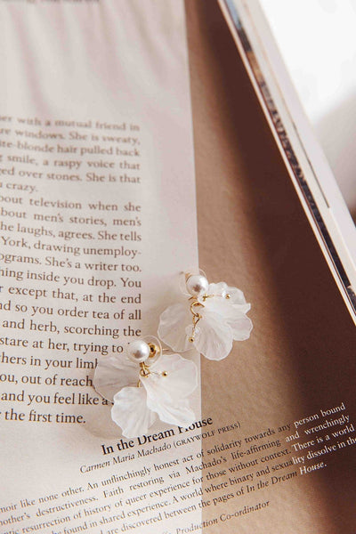 Pétale Ange de la Terre Gold Earrings