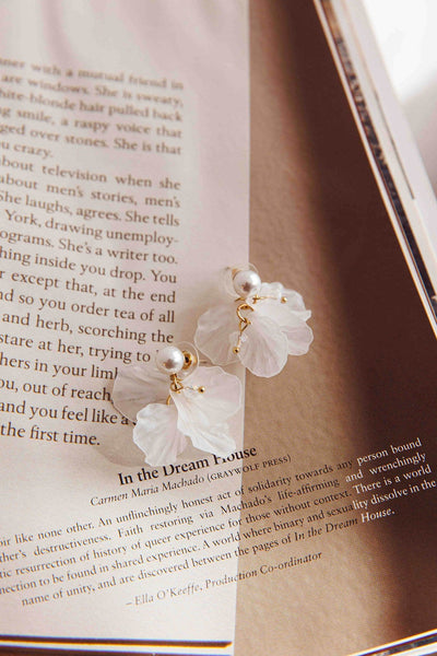 Pétale Ange de la Terre Gold Earrings