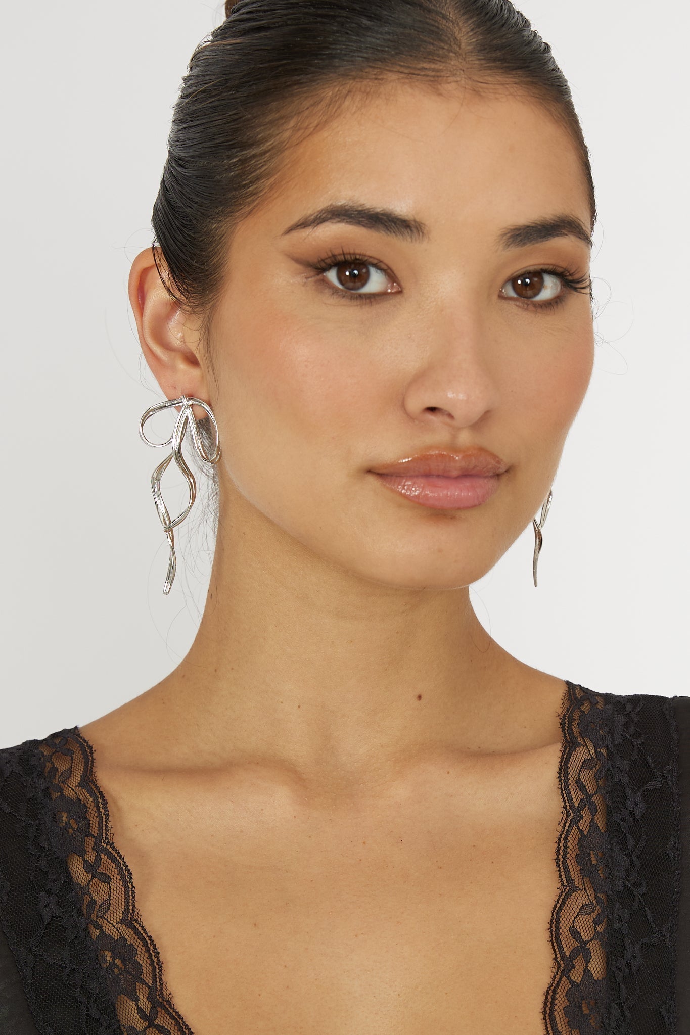 Salut Silver Earrings