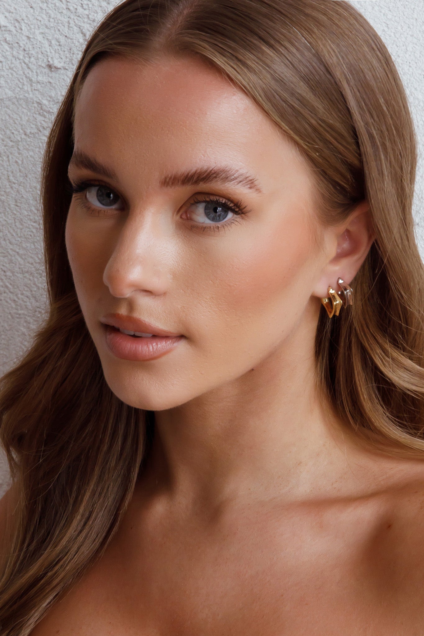 Open Silver Isis Hoops