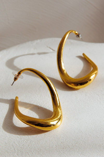 Triumph Gold Hoops