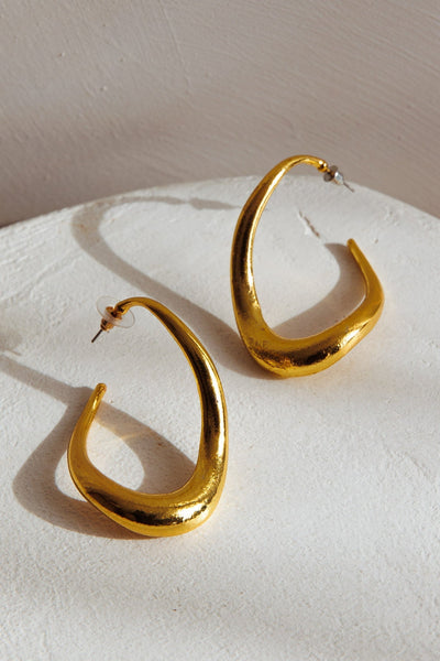 Triumph Gold Hoops
