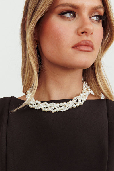 Your Silver Smile Pearl Necklace