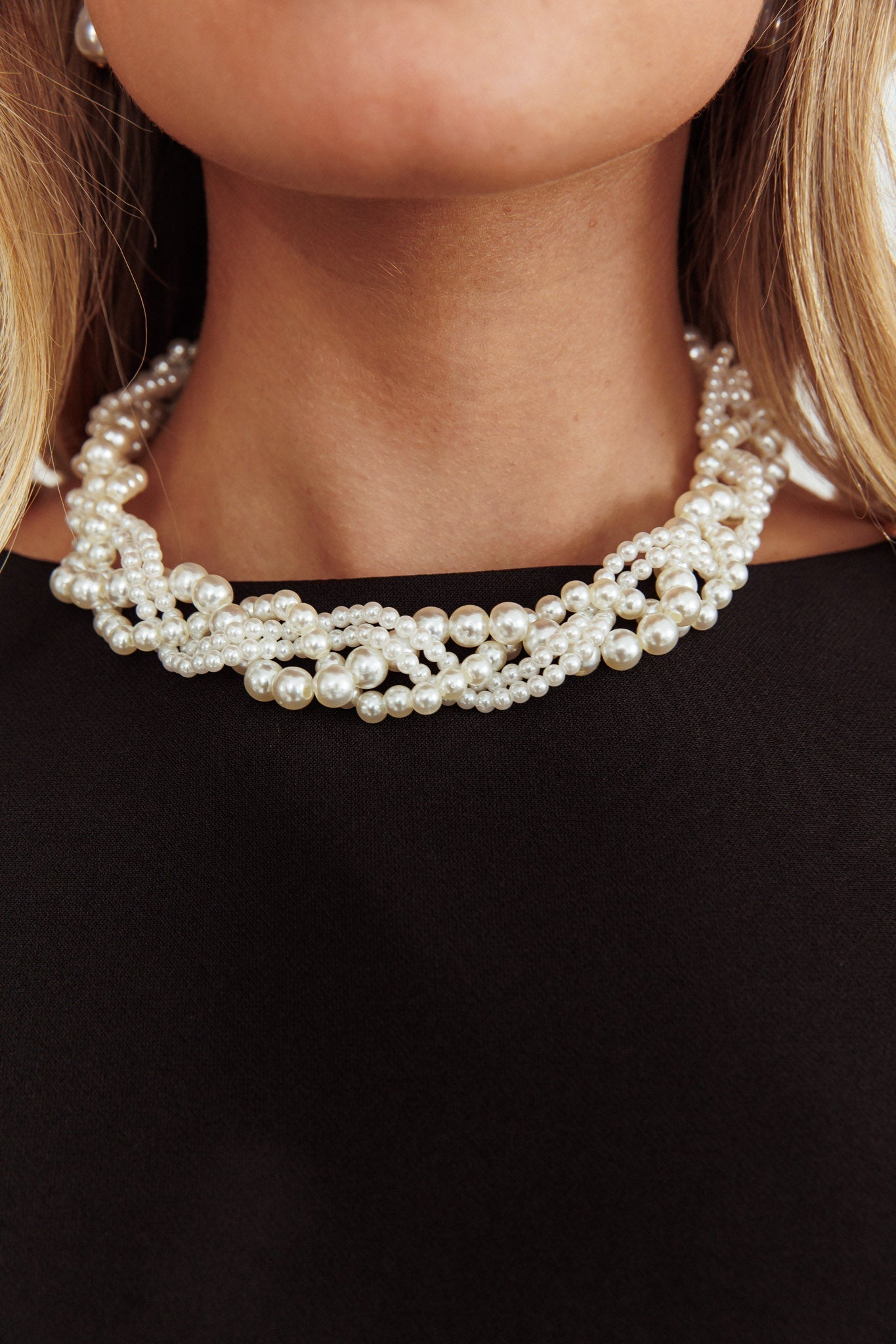 Your Silver Smile Pearl Necklace